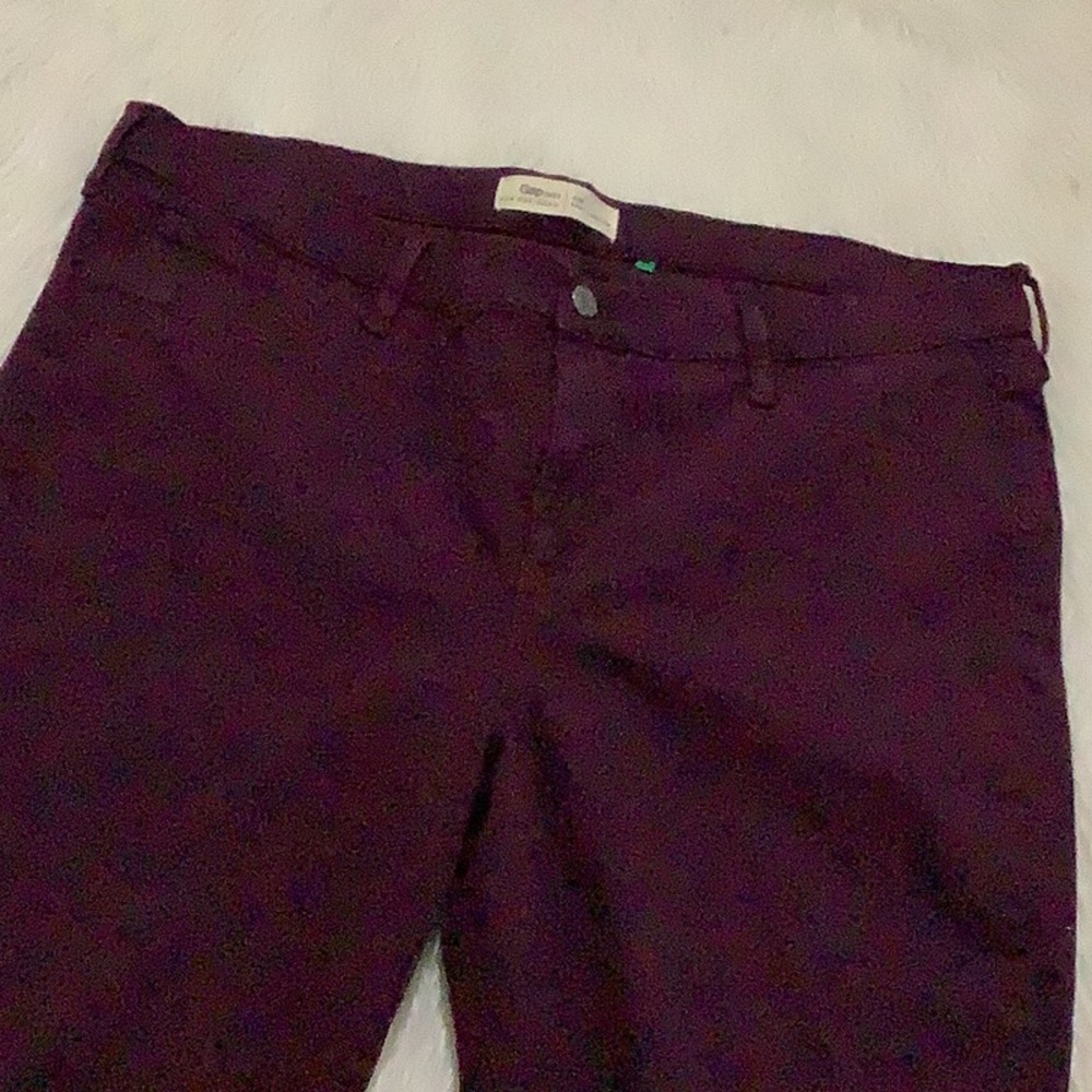 Gap women’s easy leggings purple denim stretchy skinny jeans size 20 plu…